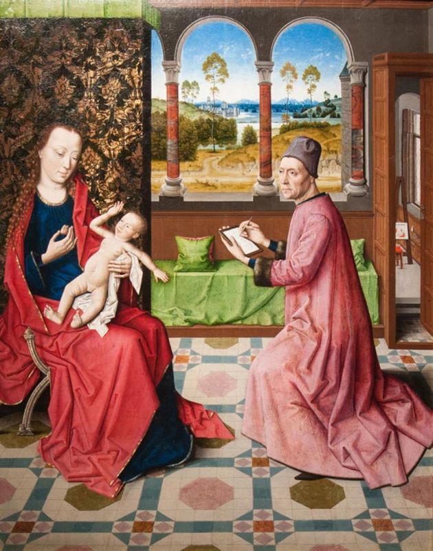 St Luke Drawing the Virgin and Child