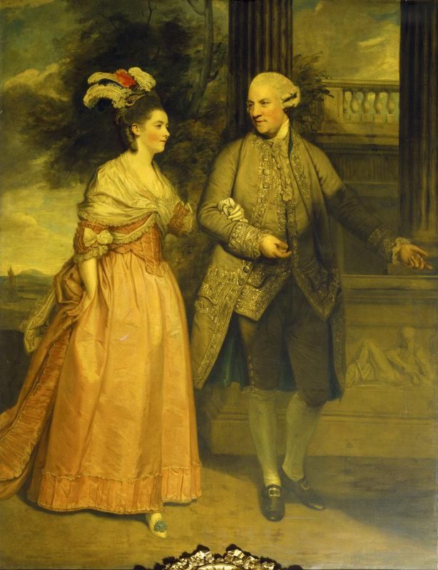 Henry Loftus, 1st Earl of Ely (1709-1783) and his wife Anne Bonfoy, Countess of Ely (d.1821)