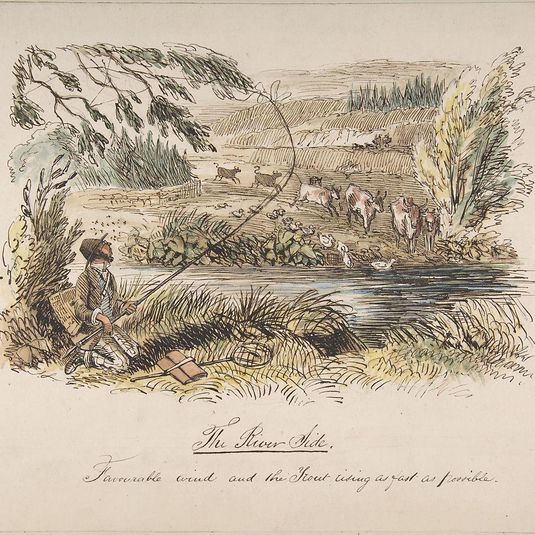 "The Riverside, Favourable Wind and the Trout Rising as Fast as Possible"