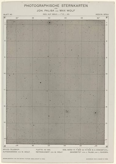 Photographische Sternkarten (March 17, 1906)