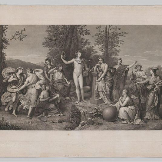 Apollo and the Muses on Parnassus