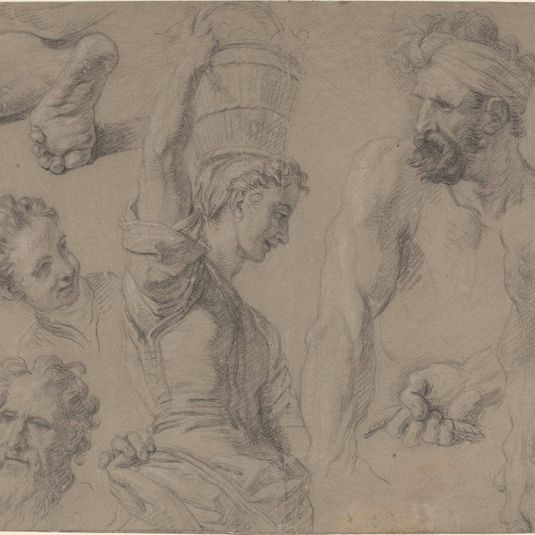 Study for Miraculous Draught of Fishes (?)