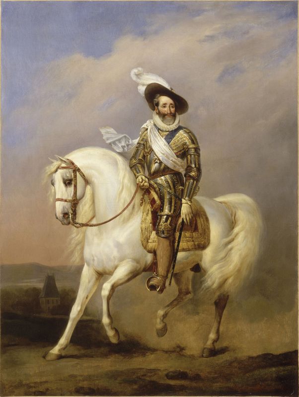 Portrait équestre d'Henri IV