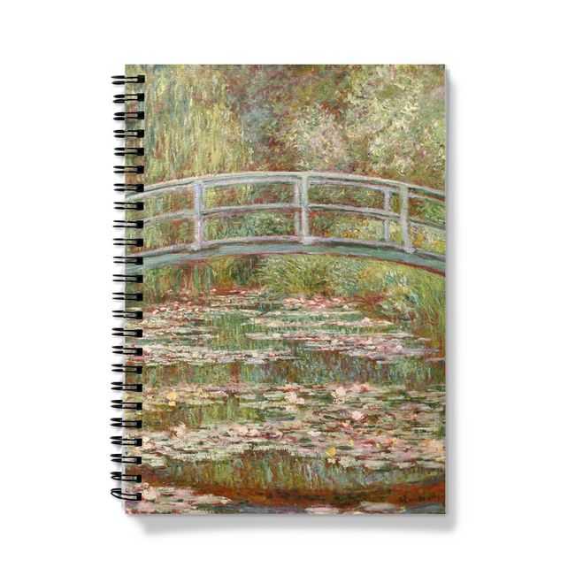 Bridge Over a Pond of Water Lilies, Claude Monet 1899 Notebook Smartify Essentials