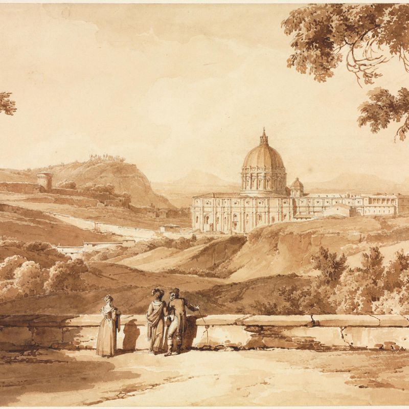 View of St. Peters, Rome
