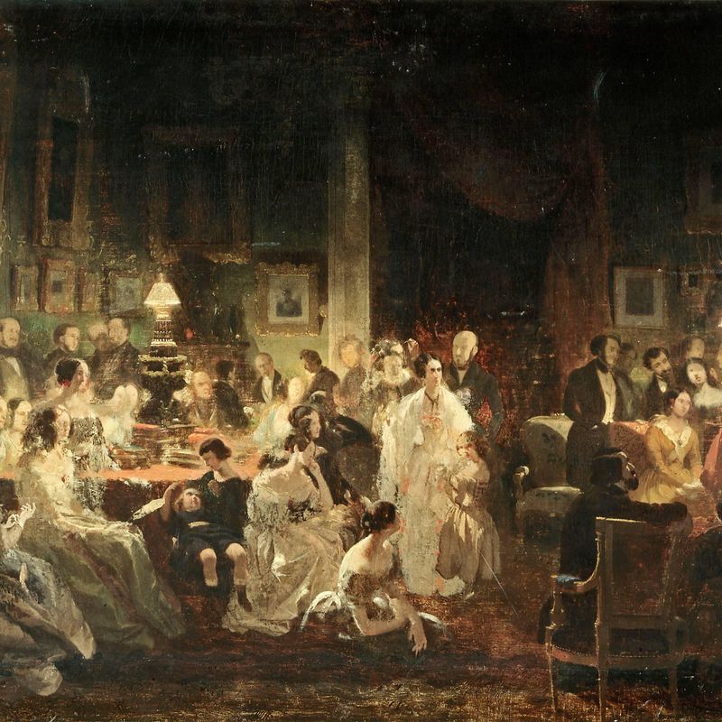 Le Salon de M. Irisson, le soir du 19 août 1839