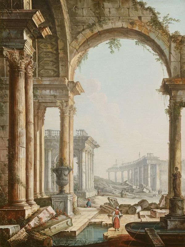 'Capriccio' met ruïnes