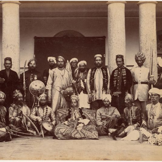 Maharaja of Rewa and Sardars