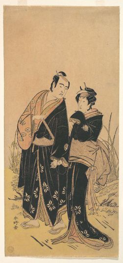 The Third Segawa Sojuro and the Third Segawa Kikunojo as Lovers