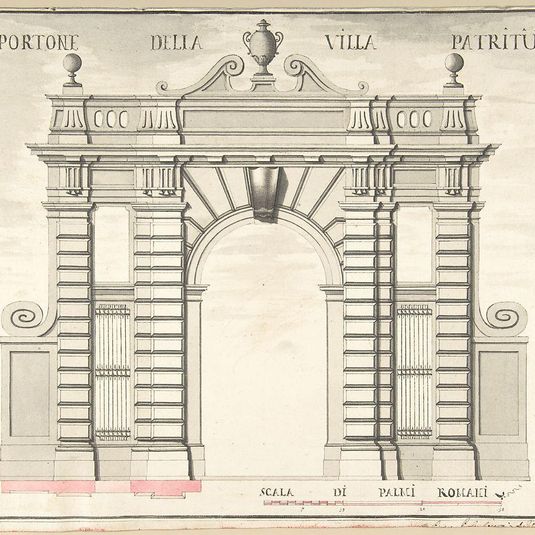 Gate of the Villa Patritii [Patritj]