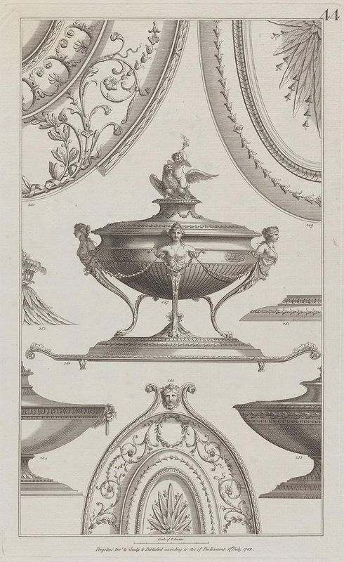 Vases and Vessels, nos. 248–254 ("Designs for Various Ornaments," pl. 44)