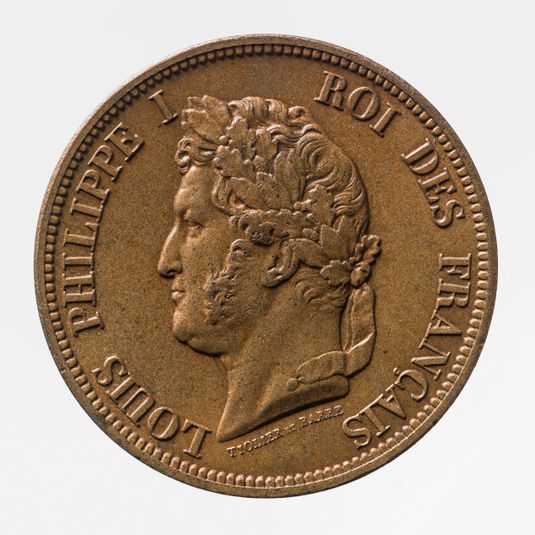 Pièce de 10 centimes de franc des colonies françaises sous Louis-Philippe, 1841