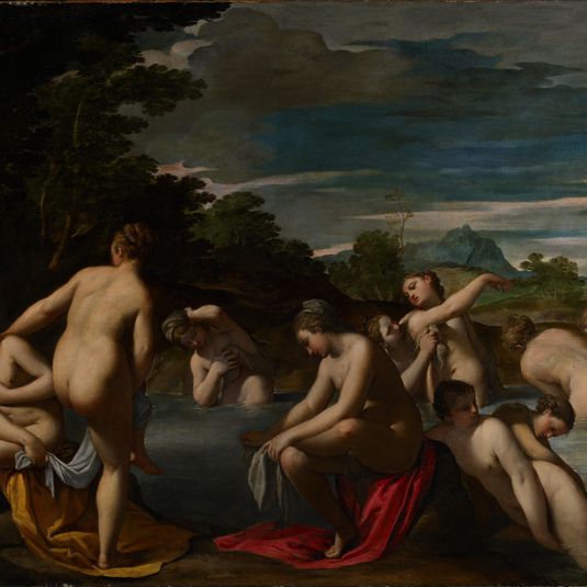 Nymphs at the Bath