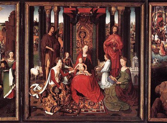 Le Mariage mystique de sainte Catherine (Memling)