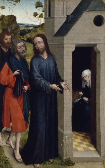 The Calling of Andrew and Simon Peter (possibly a left wing of an altarpiece)
