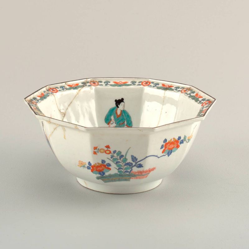 Decagonal Slop Bowl, from the Royal Collections of Saxony, Japanese Palace, Dresden