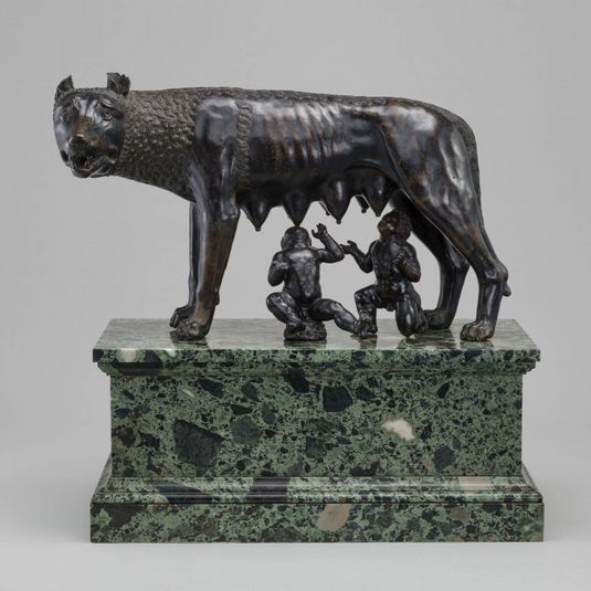 The Capitoline Wolf Suckling Romulus and Remus