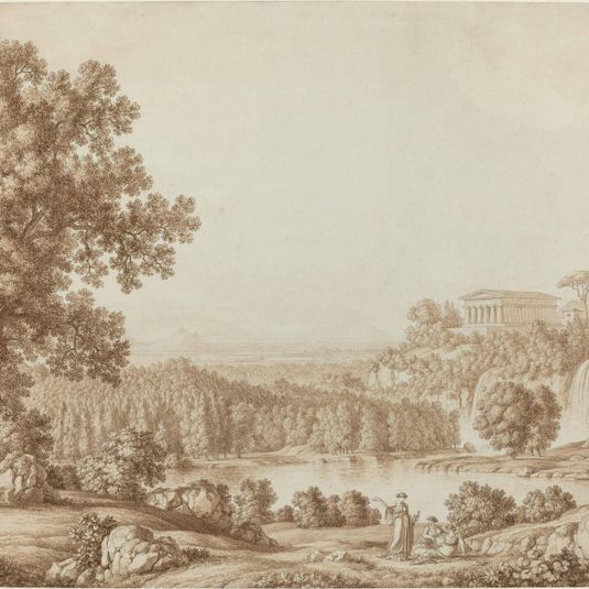 Arcadian Landscape with a Doric Temple
