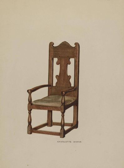 Pa. German Arm Chair