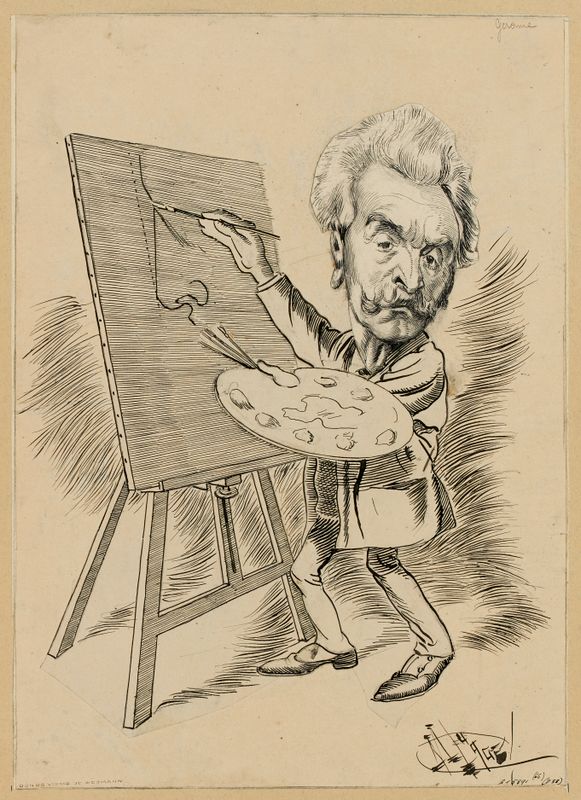 Portrait de Jean-Léon Gérôme.
