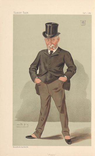 Vanity Fair - Businessmen and Empire Builders. 'Peace' Sir Joseph Whitwell Peace, Bart. M.P. - 1 October 1887