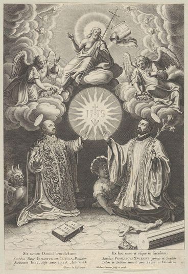Christ, Ignatius of Loyola and Francis Xavier