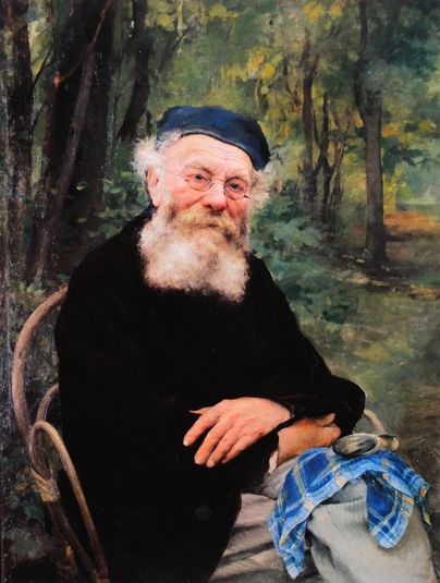 Portrait du grand-père de l'artiste