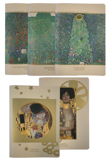 Gustav Klimt Stitched Booklet Belvedere