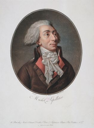 Portrait de Michel Lepelletier, Collection des Grands Hommes