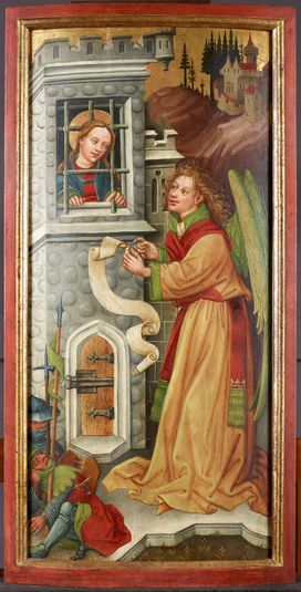 The Angel with the Imprisoned St Catherine