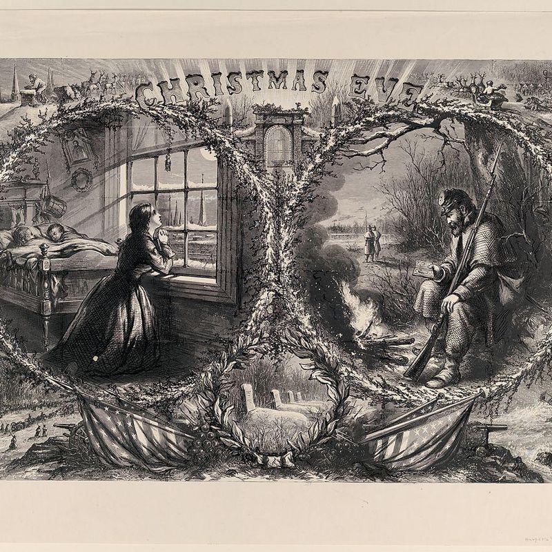 Christmas Eve (published Harper's Weekly, January 3, 1863)