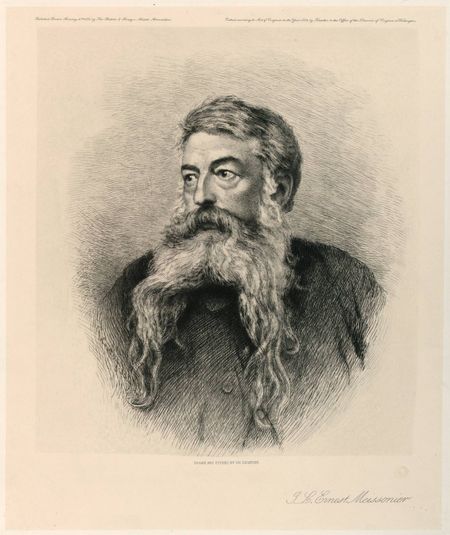 Portrait of Jean Louis Ernest Meissonier