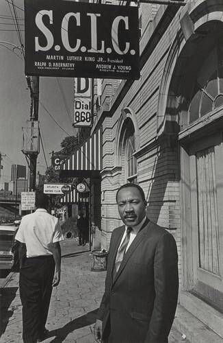 Martin Luther King, Southern Christian Leadership Conference Headquarters, Atlanta, Georgia