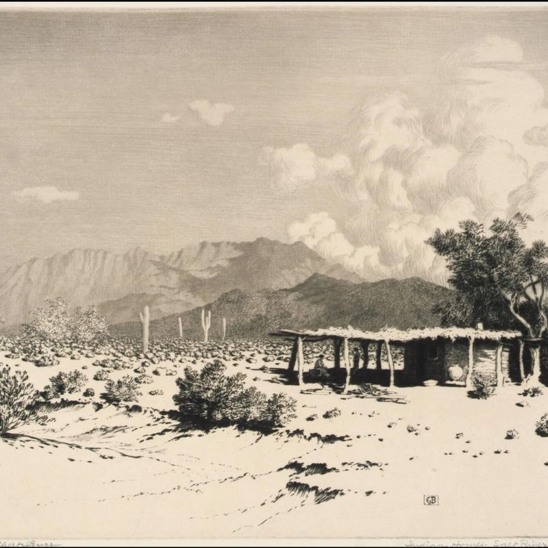 Indian Homes, Salt River Mountains, Arizona
