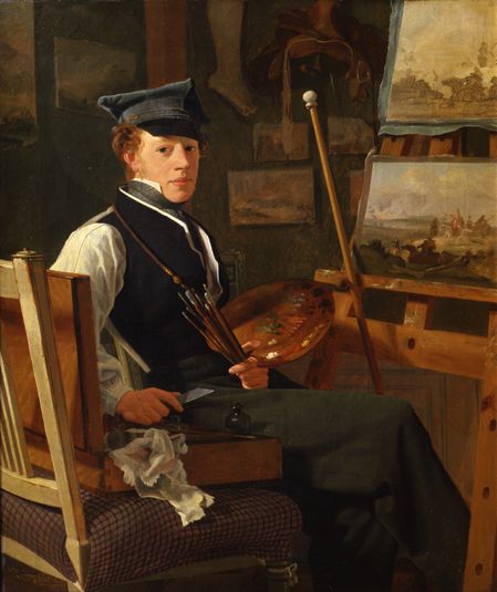 Jens Christian Frederik Carl Holm, 1803-1846, animal painter
