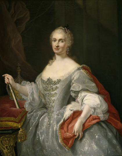 La reina María Amalia de Sajonia