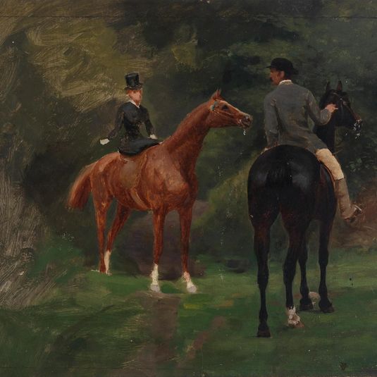 Figures on Horseback