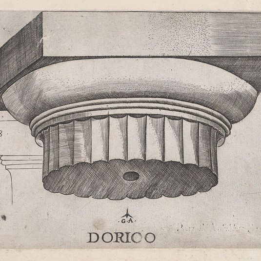 Speculum Romanae Magnificentiae: Doric base