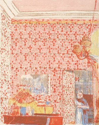 Edouard Vuillard - Interior with Pink Wallpaper I (Intérieur aux tentures roses I) Smartify Editions
