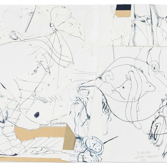 Untitled (Studio scenery, clash of muses), Untitled (Parasol)