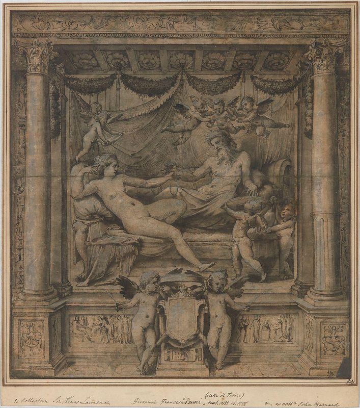 Jupiter and Juno: Study for the 'Furti di Giove' Tapestries