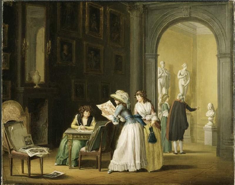 Interior from an Art Collection