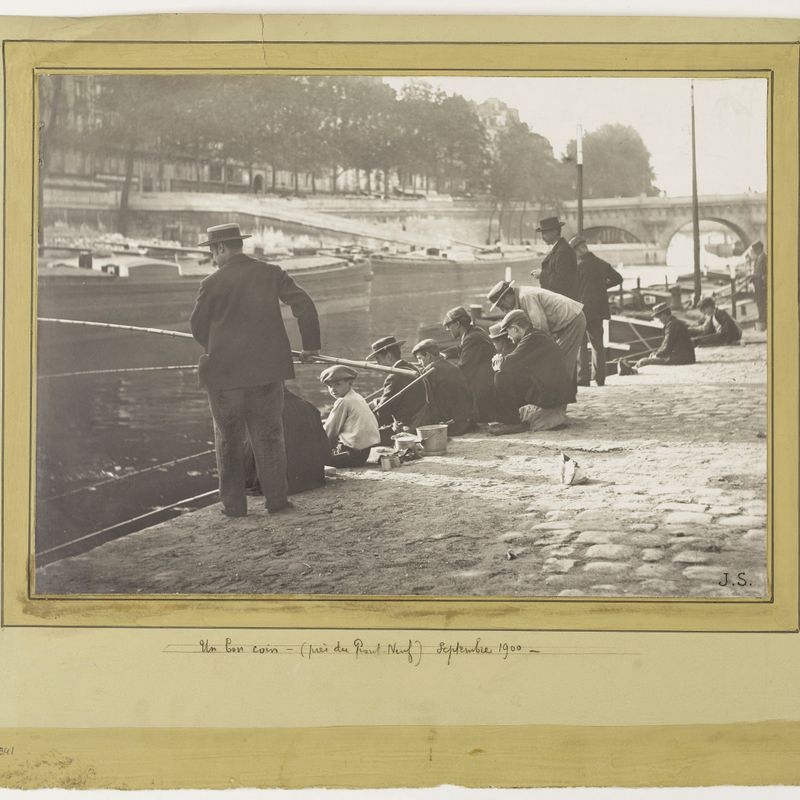 Un bon coin près du Pont-Neuf, septembre 1900