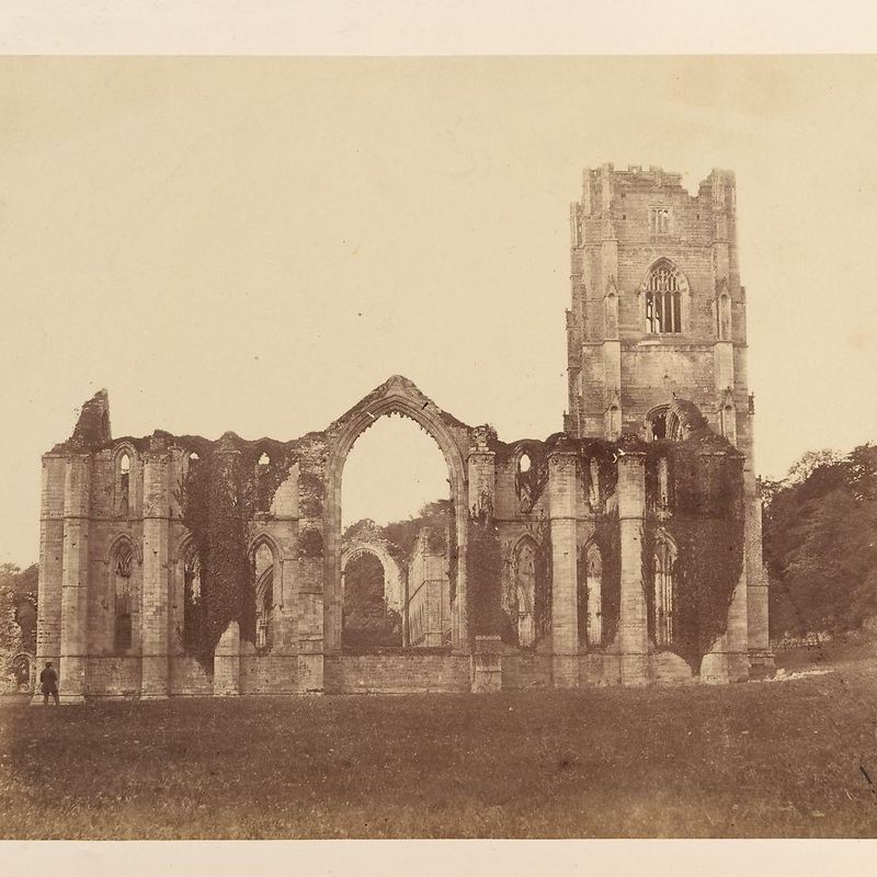 Fountains Abbey. The Chapel of the Nine Alters, Exterior