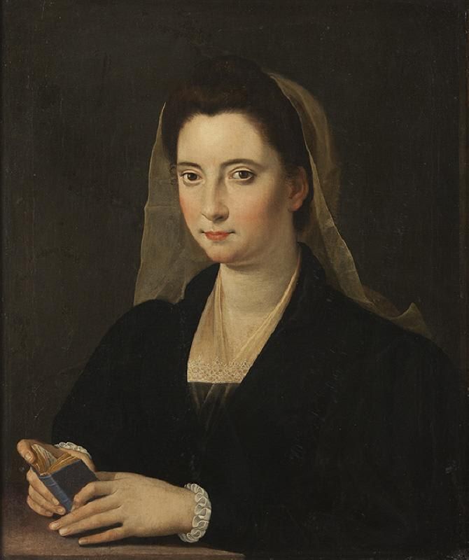 Portrait of a Lady with a Book (“Lucrezia Cenci”)