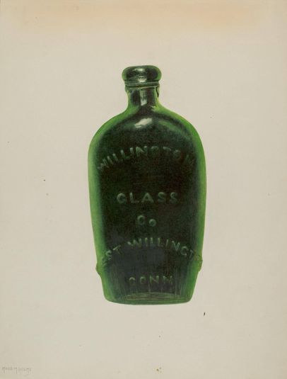 "Liberty" Glass Bottle