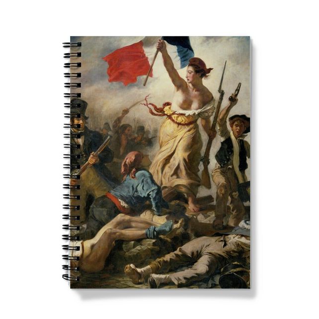 Eugène Delacroix - July 28. Liberty Leading the People (July 28, 1830) Notebook Smartify Essentials