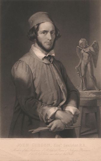 John Gibson, Esqr. Sculptor, R. A., Member of the Academies of St. Luke at Rome, of Bologna, Ravenna, of the R. A. of Turin and that of New York