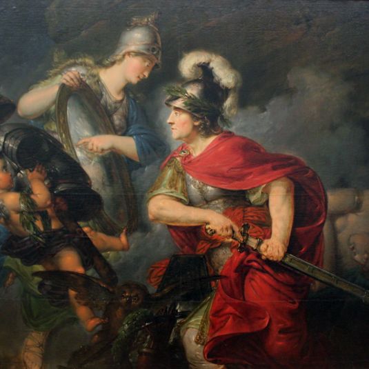 Frederic the Great as Perseus (Allegory of the beginning of the Seven Years' War in 1756)