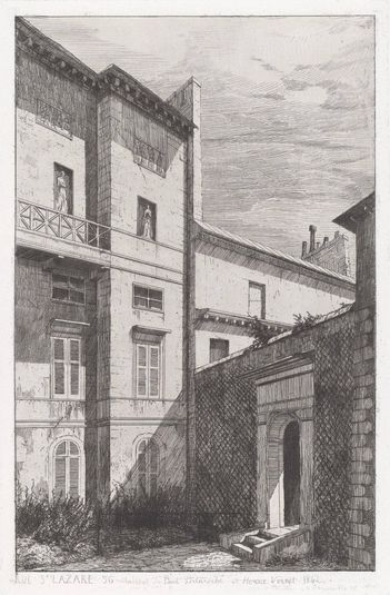 Rue St. Lazare 56, Maison de Paul Delaroche et Horace Vernet